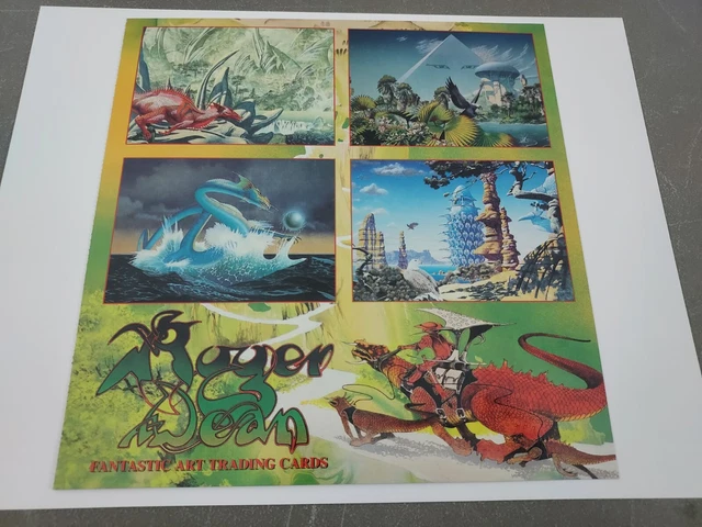1993 ROGER DEAN 90 CARD COMPLETE SET