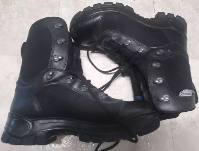 Haix Airpower P3 Black Tactical Police Boots Sz 11 2