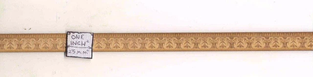 Fancy Trim 3007 - basswood dollhouse miniature 1:12 scale 24" long USA made 1pc