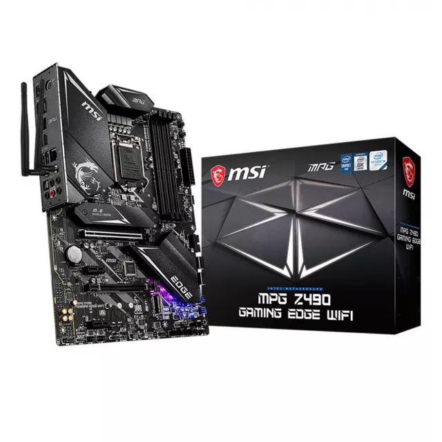 MSI MPG Z490 GAMING EDGE WIFI   für Intel Core i3, i5, i7, i9 10900K oder 11900K