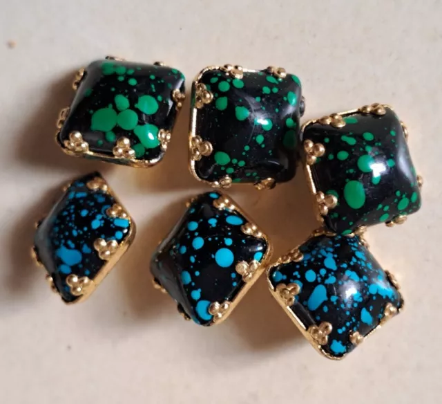 ANCIEN BOUTON X 6 / - OLD BUTTON 11mm ANCIEN BOUTON X 6 / - OLD BUTTON 11mm