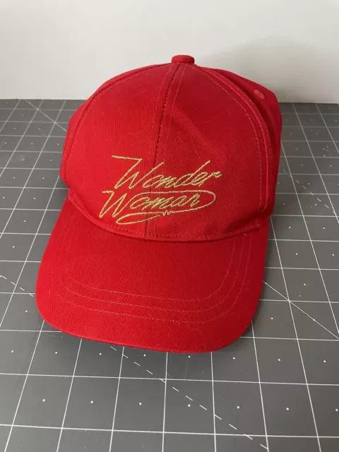 DC Wonder Woman Cap WW84 Baseball Cap Hat Adjustable OSFM Teens 100% Cotton