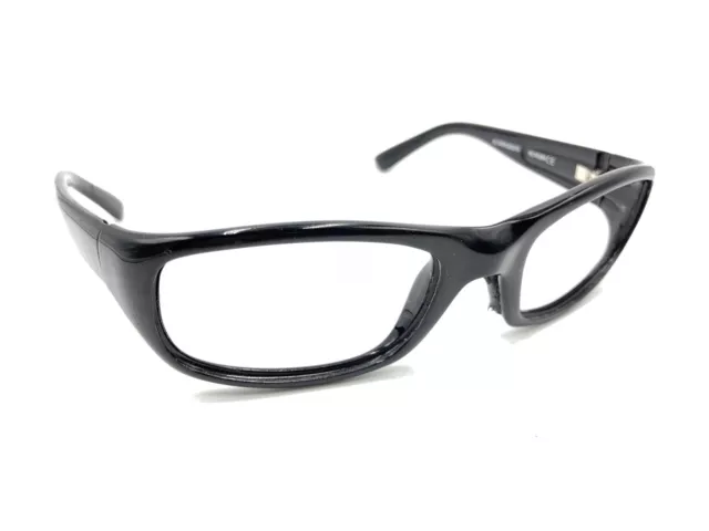 Maui Jim MJ-103-02 Black Rectangle Wrap Sunglasses Frames Italy Men Women Sports
