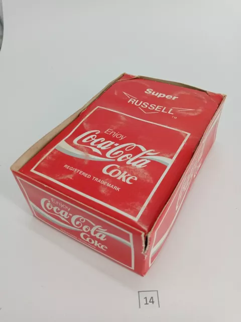 Rare Genuine 80's USA version Coca Cola Russell SUPER Yoyo Spinners Box