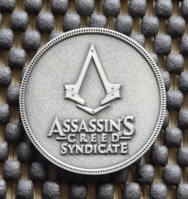 Assassin's Creed Syndicate Coin Medal UK Rare Promo XBOX Playstation PS UBISOFT