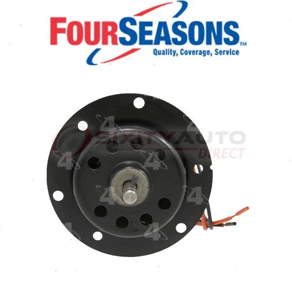 Four Seasons Engine Cooling Fan Motor for 1991-1994 Chevrolet P30 - Belts as