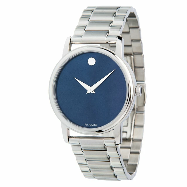 Movado 2100015 Men's Museum Stainless Steel Quartz Watch