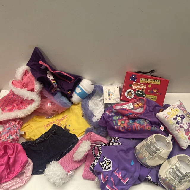 Pacchetto vestiti Build a Bear BAB ragazze abbigliamento e accessori