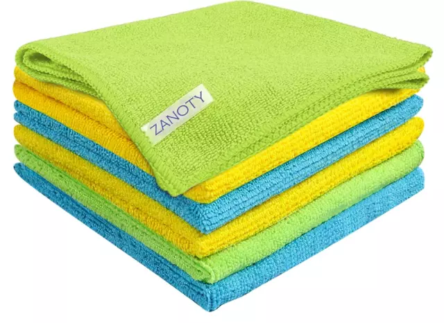 Microfiber towels Cleaning  Cloth 24 - Kitchen Softer Highly Absorbent Lint free