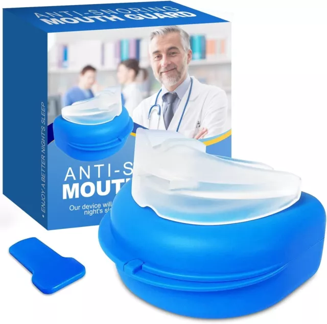 Snoring Solution-Snore Stopper, Anti Devices, Mouth Guard...
