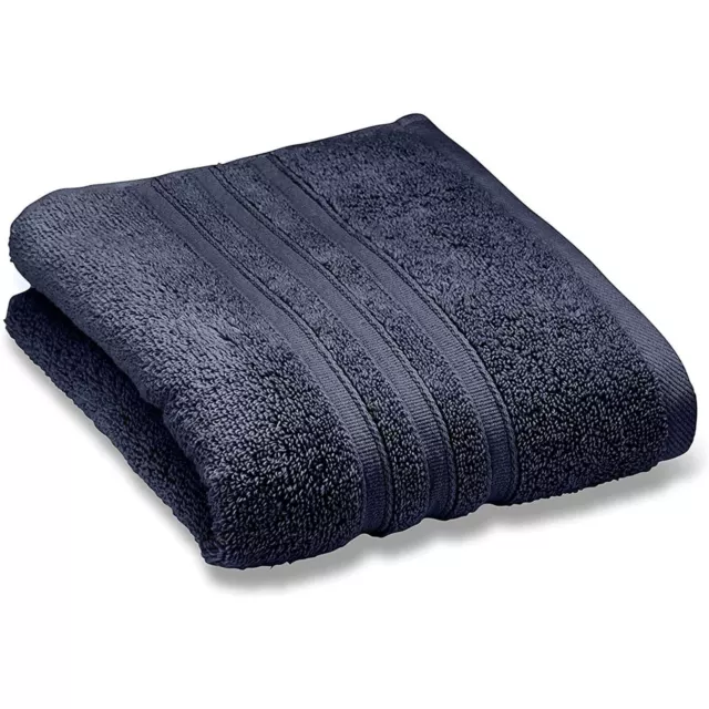 Zero Twist Soft & Absorbent Cotton Bath Sheet Navy Blue