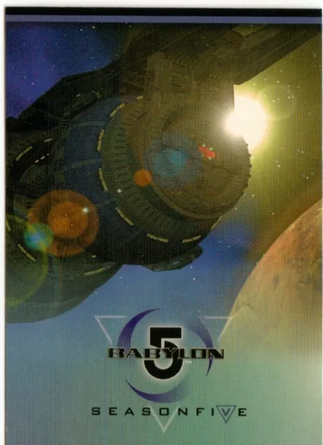 Babylon 5 Season 5 Full 81 Card Base Set of Trading Cards from SkyBox