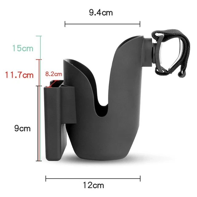 de boisson Poussette bébé, Pram Rack Porte-gobelet Poussette Porte-Bouteille 2