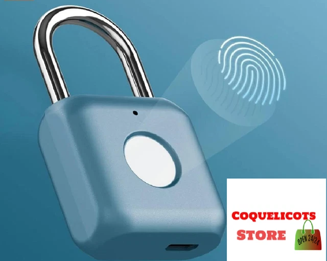Meilleur Cadenas D'Empreinte Digitale Biométrique Electronique Sans Clé Etanche