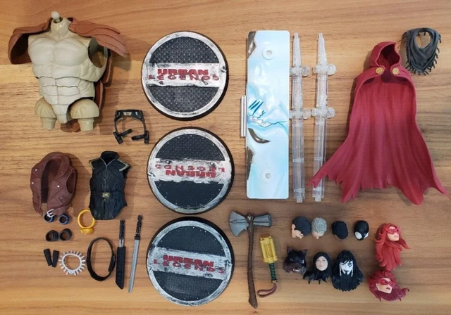 Marvel Legends Accessories, Weapons, Cape, Stand, BAF, Head lot for custom Marvel Legends Accessories, Weapons, Cape, Stand, BAF, Head lot for custom