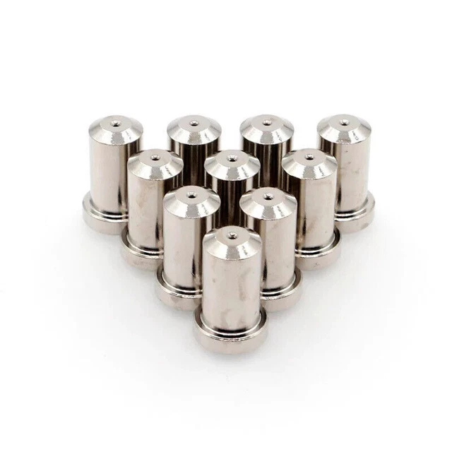 10pcs Plasma Cutter Nozzles Tip 80A 33418 for PT-23 PT-27 Plasma cutting torch