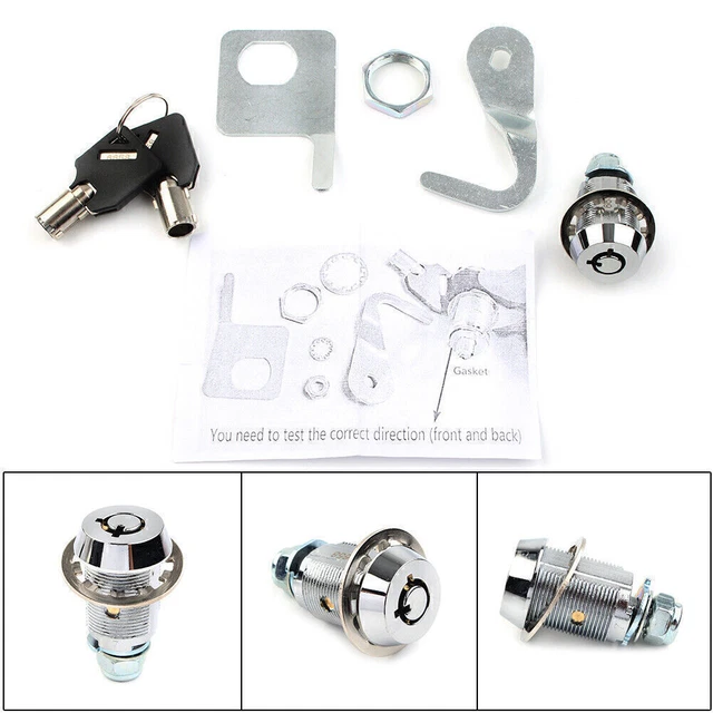 Kit chiavi di blocco moto per comò Harley Touring FL Tour Paks 1992-13 GZ
