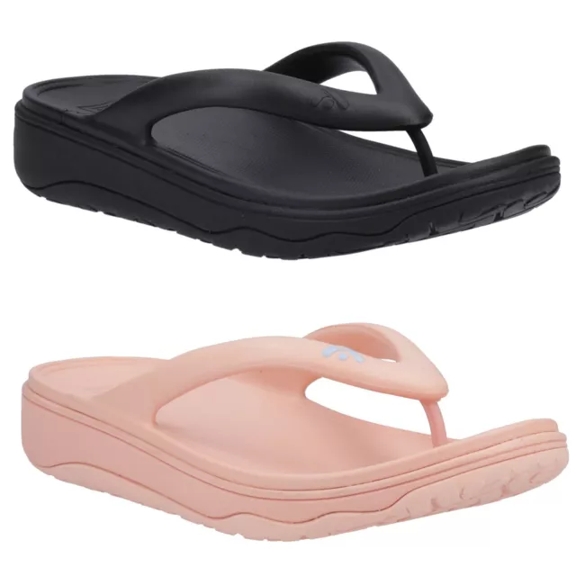 Femmes Entredoigt Été Sandales FitFlop Relieff Recovery Femmes à Enfiler UK4-8