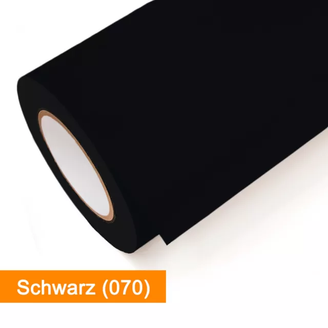 Klebefolie | Oracal 751C-070 Schwarz hochglänzend | ab 1 lfm | günstig