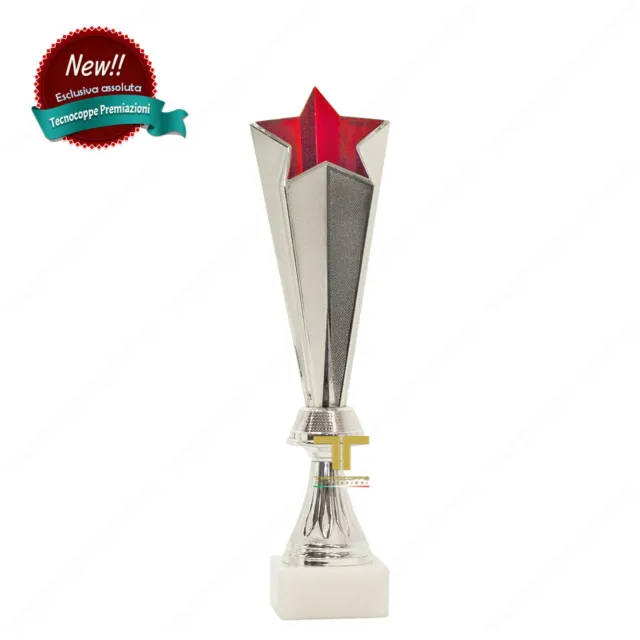 Coppa con targhetta personalizzata omaggio - Coppe Trofei premiazioni 3