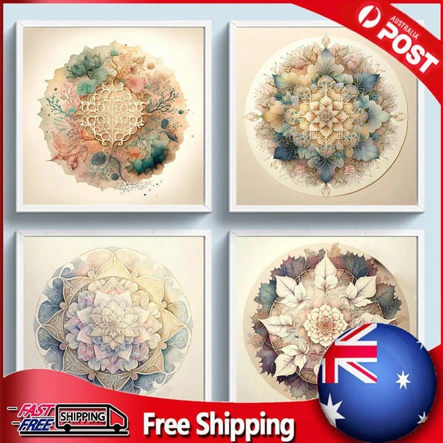 5D DIY Full Round Drill Diamond Painting Mandala Kit Home Decoration Art Craft