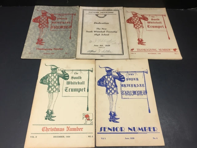1929 '30 South Whitehall Allentown PA Pennsylvania Trumpet High School Magazines