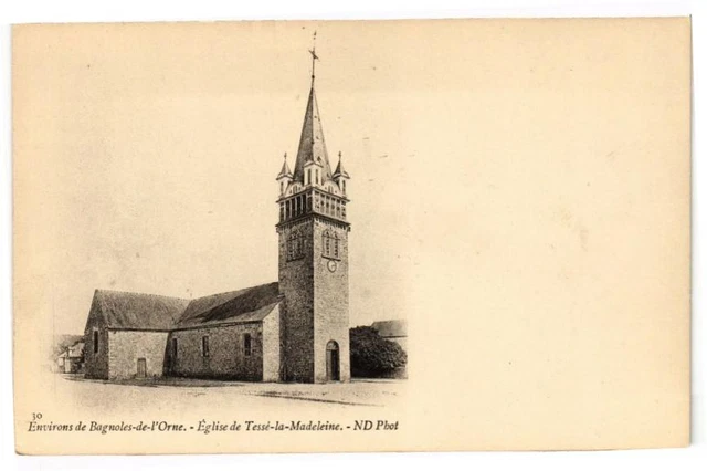 CPA Environs de BAGNOLES-de-l'ORNE- Eglise de TESSÉ-la-MADELEINE (195277)