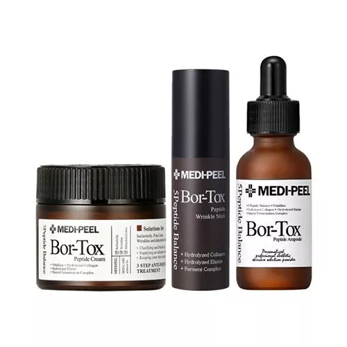 [MEDI-PEEL] Bor-Tox Peptide Ampoule & Cream & Wrinkle Stick (3 pcs)