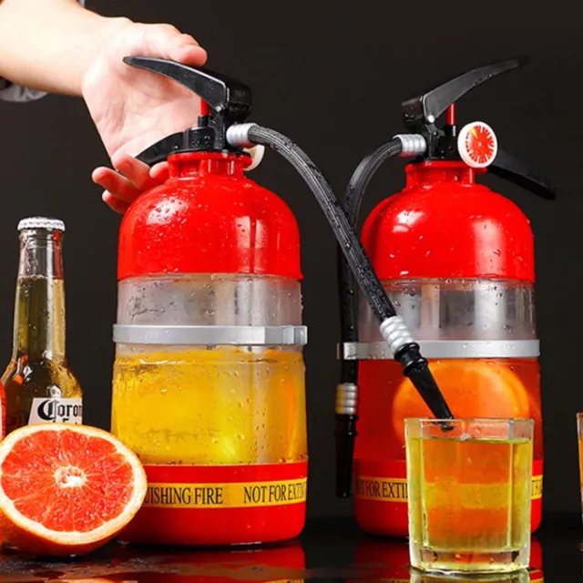 Creative Wine Drink Dispenser Fire Extinguisher Pourer Party Beer Water Dispense