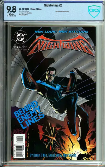 Nightwing #2 Cbcs 9.8 White Pages // Nightwing Dons New Costume