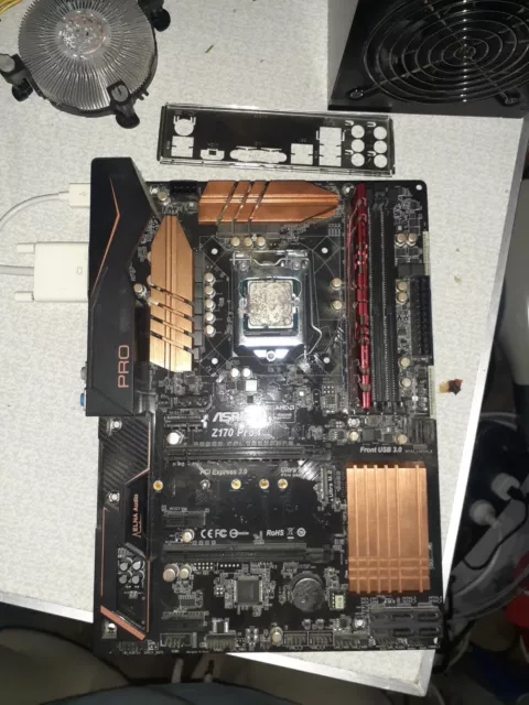 Asrock Z170 Pro4 With I3-6100T And 4gb Ram