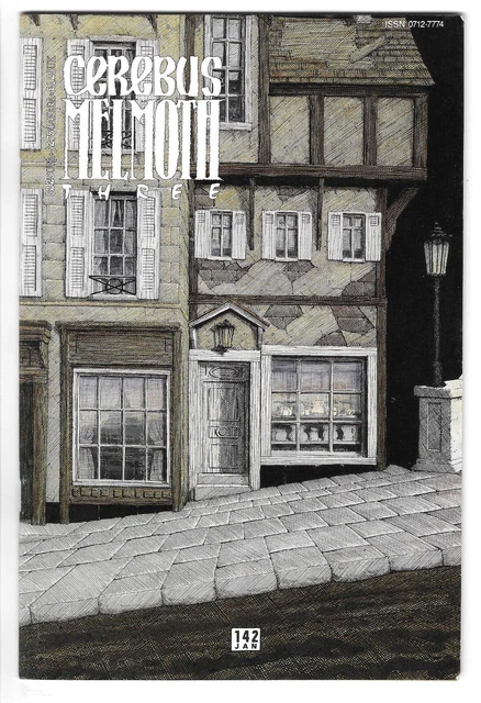 CEREBUS THE AARDVARK #142 --- DAVE SIM! Aardvark-Vanaheim! 1991! VF+