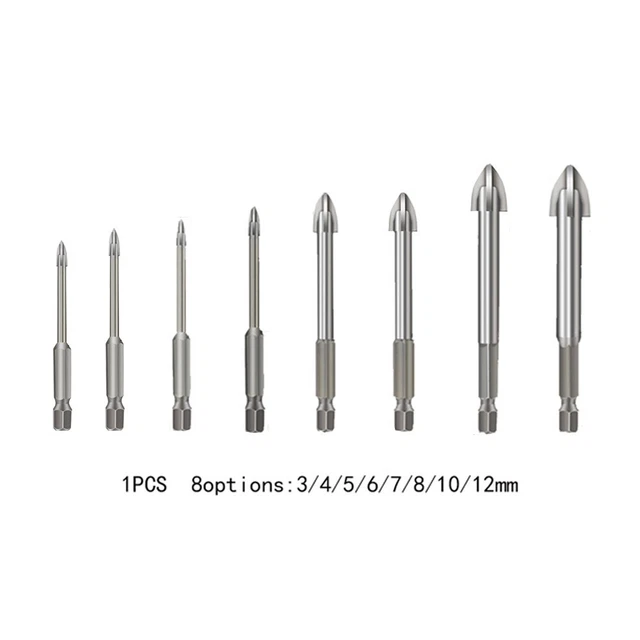 1PCS Efficient Universal Drilling Tool Drill Bit Hole Opening Power Tools Cross