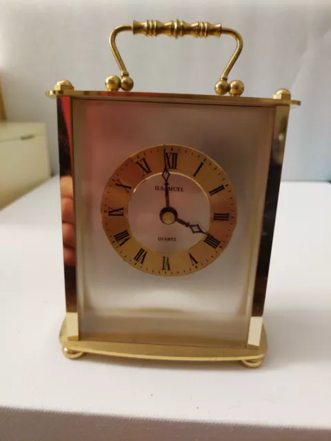 Carriage Clock Quartz H.samuel