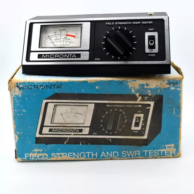 RadioShack Micronta Model 21-525B Field Strength SWR Tester - NEW NEVER USED -