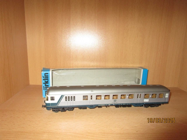 Märklin 4160 H0 Voiture Régionale Automotrice 2ème Classe – État Correct (AC, Analogique)