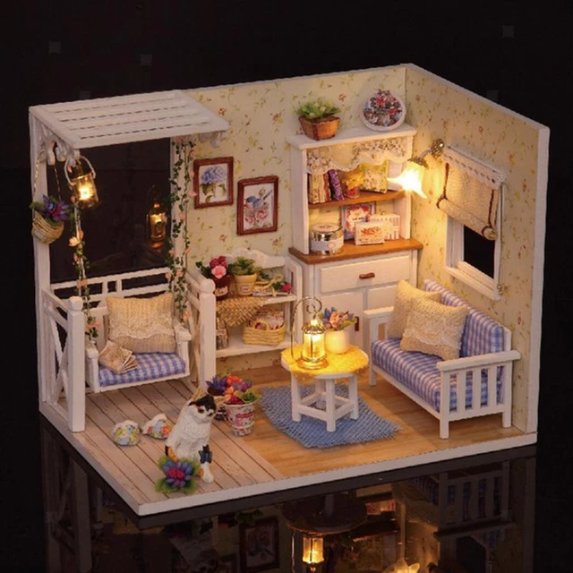 Ensemble de Mobiliers de Chambre des Enfants Miniature,Mini Meubles Ensemble de Mobiliers de Chambre des Enfants Miniature,Mini Meubles
