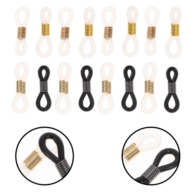 Accessori occhiali connettori in gomma supporto occhiali catene da neve 20 pz