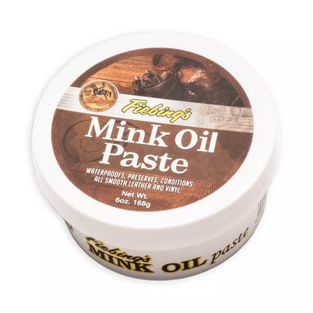 Fiebing's Mink Oil Paste 6oz (168g) - (MOP.6OZ.NE)