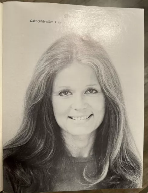 Gloria Steinem 50th Birthday Souvenir Program Waldorf Astoria Hotel May 23, 1984 3