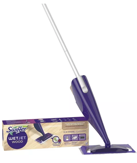 SWIFFER Kit Balai Swiffer + 8 recharges lingettes sèches et 3 lingettes  humides - Direct Papeterie.com