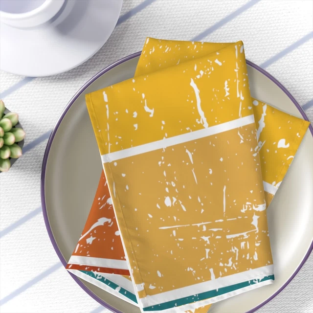 Retro Sunset Distressed Kitchen Collection - "Meals & Memories are Made Here"