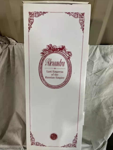 Alexandra Last Empress Of The Russian Empire Hamilton Collection /4950 COA, Box!
