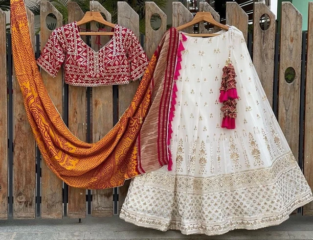 Pakistani Party Indian Lengha Sari Wedding Bollywood Bridal Ethnic Lehenga Choli