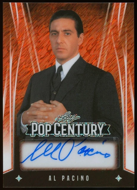 LEAF POP CENTURY Al Pacino Autograph card $109.99 - PicClick