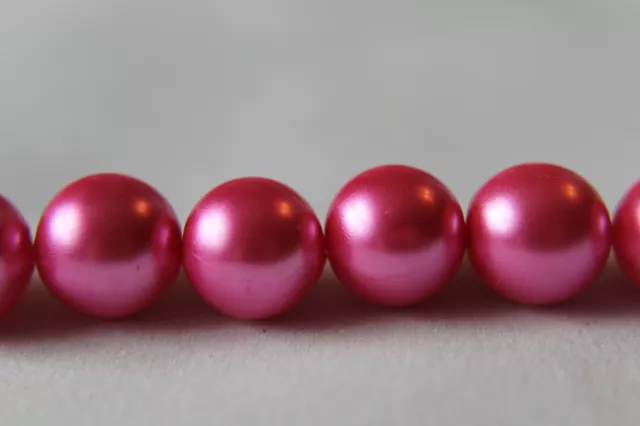 Glass Pearl Beads 400 x 4mm / 200 x 6mm / 100 x 8mm / 20 x 14mm - Choose Colour