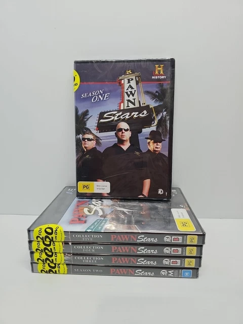 Pawn Stars DVD 2009 TV Seasons 1-5 Complete R4 Bundle Rick Harrison