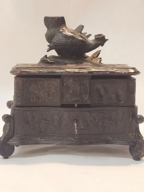 ANCIEN COUCOU MÉCANIQUE Pendule horloge bois Forêt Noire EUR 100,00 - FR