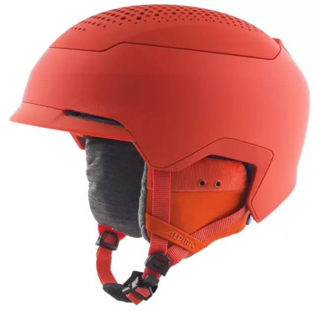 Alpina GEMS - Freeride-Skihelm - Pumpkin-orange matt 55-59 cm