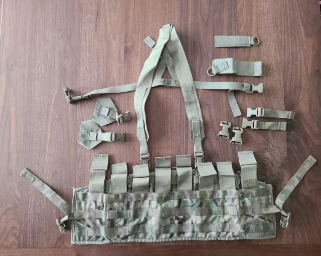Ocp Multicam Molle Ii Tactical Assault Panel Tap Chest Rig Harness Complete Exc